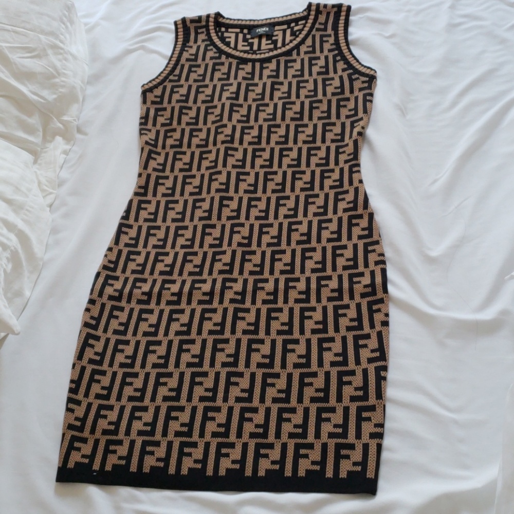 Fendi print dress